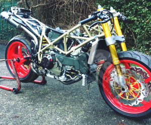 mono motorcycles & vehicle security phase one of the Ducati 916 Senna (SN 197) restoration. 
