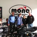 Team mono motorcycles: Daniel Morris, Katy Jane, Pip Mason, Carole Mason, Nathan Morris.