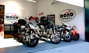 mono motorcycles & vehicle security's packed diary, shows in the variety of motorcycles we have in for their diverse collection of needs.