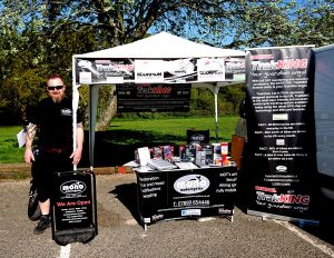 Not only were we letting the general public know about our new workshop in Funtington, Chichester; but we were promoting DATATOOL motorcycle security products.