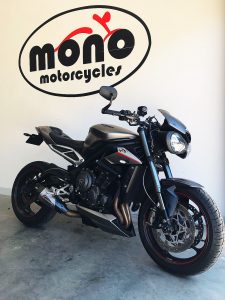 We finished our week with another Triumph Street Triple RS at the workshop. The customer benefited fro some mapping & wiring upgrades & a TEXA health check.