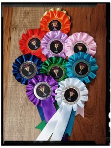 attendees able to win rosettes in a variety of categories. 