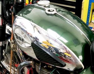 Daniel Morris is an expert in his field , but he has a special intuition when it comes to motorcycle wiring.