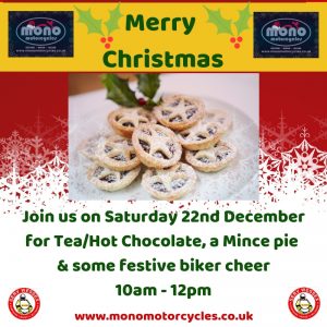 To complete our year, we are having a 'Festive Moments'morning on Saturday 22nd December from 10am - 1pm. Join us for mince pies, tea or hot chocolate & share some festive cheer.