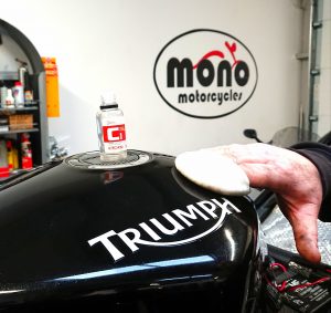 We also welcomed a Triumph Sprint to the workshop last week for a full machine detail.