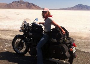 Zoe has always been a keen biker, but in 2012 she embarked on a groundbreaking 10,000 km journey across the lesser known roads of America from Boston to Los Angeles.
