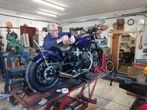 Dave Batchelor has been customising motorcycles since 1974 & is recognised as one of the most established motorcycle custom experts in the UK today.