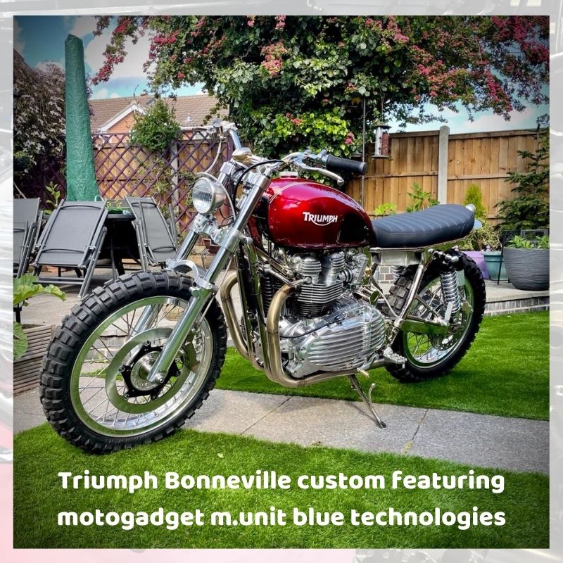 Triumph Custom works and parts for your Modern Classic motorcycle